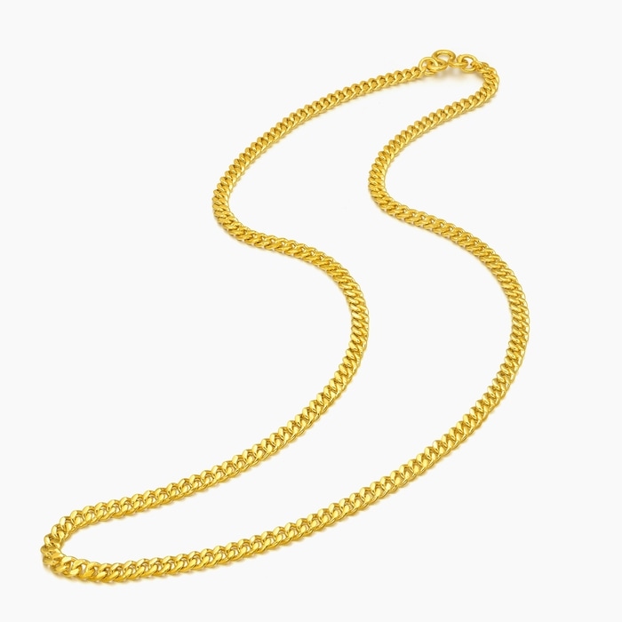 金のわらじ 999.9 MITSUMASA GOLD 999.9 Gold Necklace | 71629N(60 cm/~1.551 tael) | Chow Sang