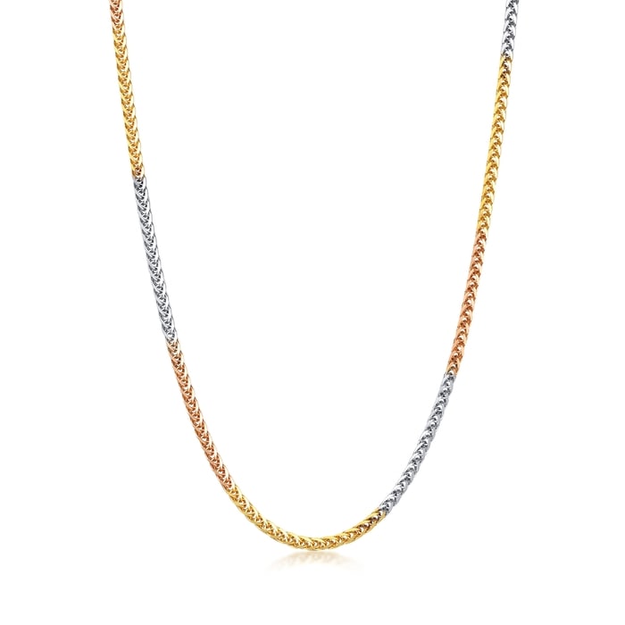5mm 18K High Polished Finish Gold IP Stainless Steel Spiga C | Ask Design  Jewelers | Olean, NY