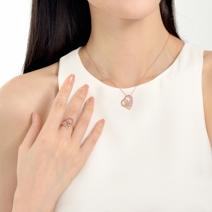 18K Rose Gold Necklace | Chow Sang Sang Jewellery | 78868N - 3
