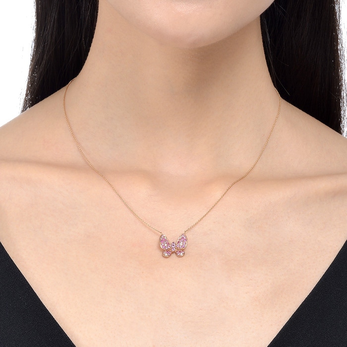 18K Rose Gold Necklace | Chow Sang Sang Jewellery | 84550N - 2