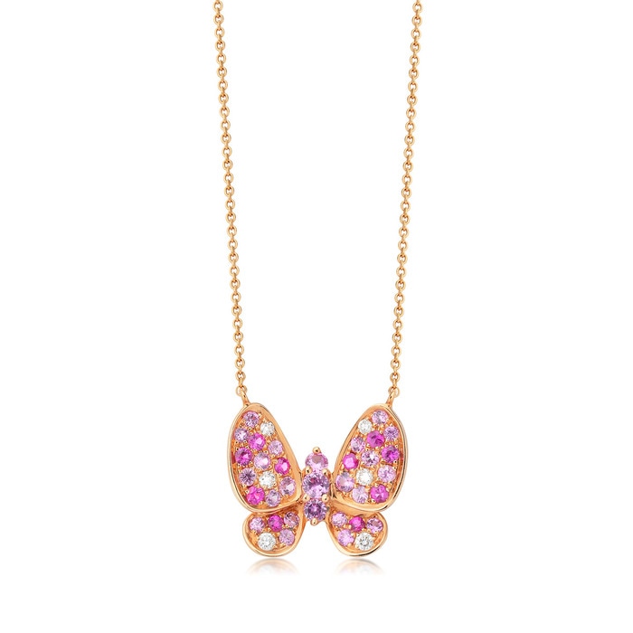 18K Rose Gold Necklace | Chow Sang Sang Jewellery | 84550N - 1
