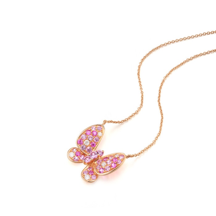 18K Rose Gold Necklace | Chow Sang Sang Jewellery | 84550N - 4