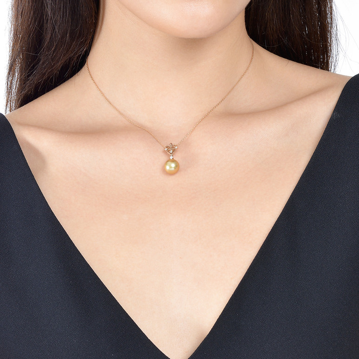 18K Rose Gold Necklace | Chow Sang Sang Jewellery | La Pelle | 85485U - 2