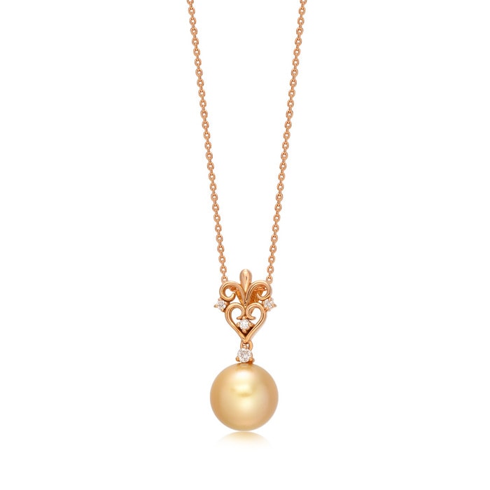 18K Rose Gold Necklace | Chow Sang Sang Jewellery | La Pelle | 85485U - 1