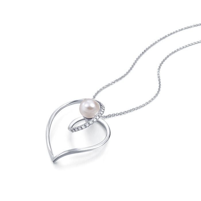 18K白色黄金 吊墜 | 周生生珠寶 | 61535P - 2