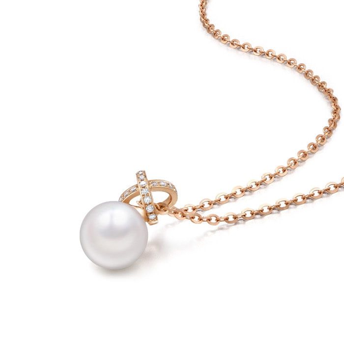 18K玫瑰金 吊墜 | 周生生珠寶 | La Pelle | 83719P - 4