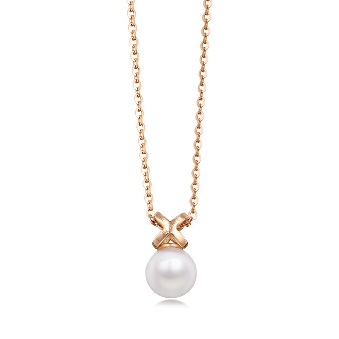 18K玫瑰金 吊墜 | 周生生珠寶 | La Pelle | 83719P - 5