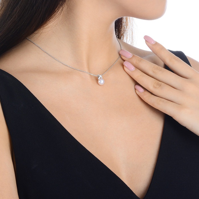 18K白色黄金 吊墜 | 周生生珠寶 | La Pelle | 83719P - 3