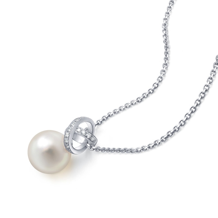 18K白色黄金 吊墜 | 周生生珠寶 | La Pelle | 83719P - 4