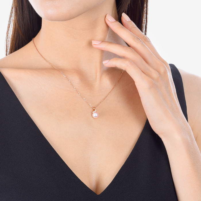 18K玫瑰金 吊墜 | 周生生珠寶 | La Pelle | 83720P - 3