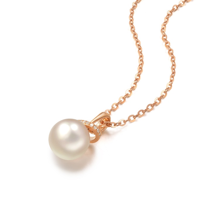 18K玫瑰金 吊墜 | 周生生珠寶 | La Pelle | 83720P - 4