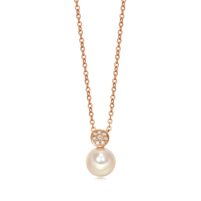 18K玫瑰金 吊墜 | 周生生珠寶 | La Pelle | 83721P - 1