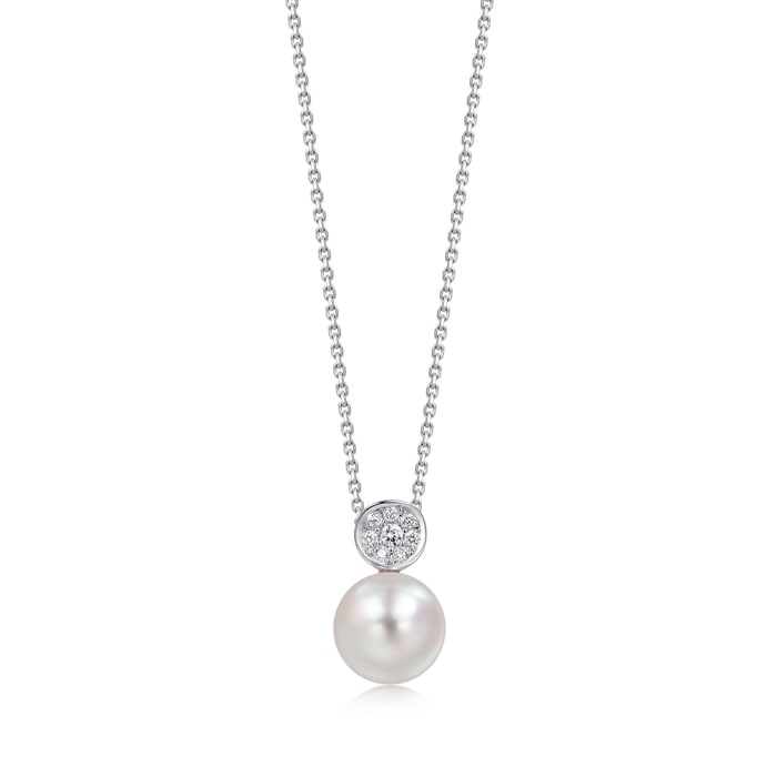 18K白色黄金 吊墜 | 周生生珠寶 | La Pelle | 83721P - 5