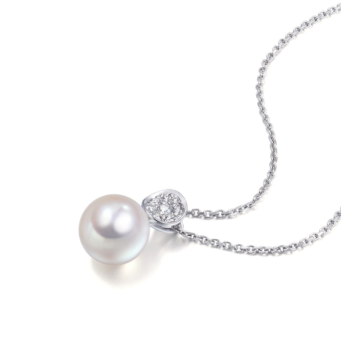 18K白色黄金 吊墜 | 周生生珠寶 | La Pelle | 83721P - 8