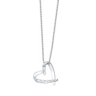950 Platinum Heart Pendant