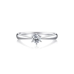  'As One' 18K White Gold Diamond Ring