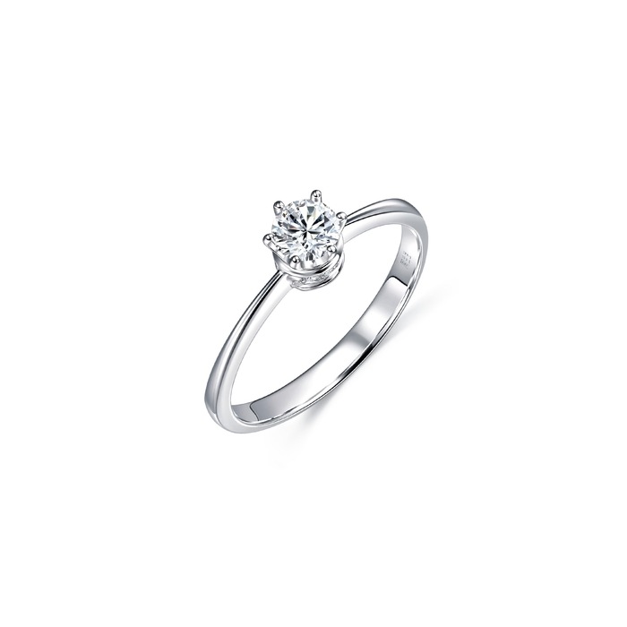 18K白色黄金 戒指 | 周生生珠寶 | 35300R - 4