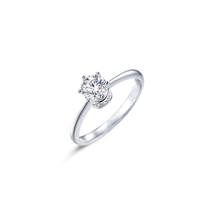 18K白色黄金 戒指 | 周生生珠寶 | 35300R - 4