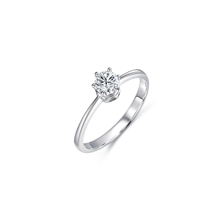 18K White Gold Ring | Chow Sang Sang Jewellery | 35300R - 4