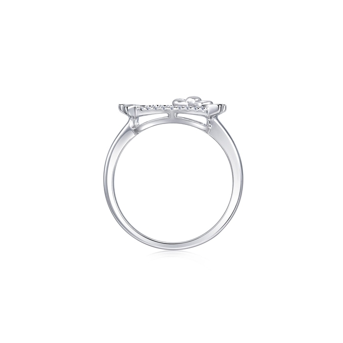 18K白色黄金 戒指 | 周生生珠寶 | Hello Kitty | 48044R - 5