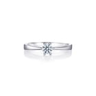 Classic' 900 Platinum Diamond Ring