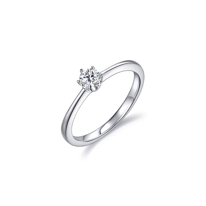 18K白色黄金 戒指 | 周生生珠寶 | 49471R - 2