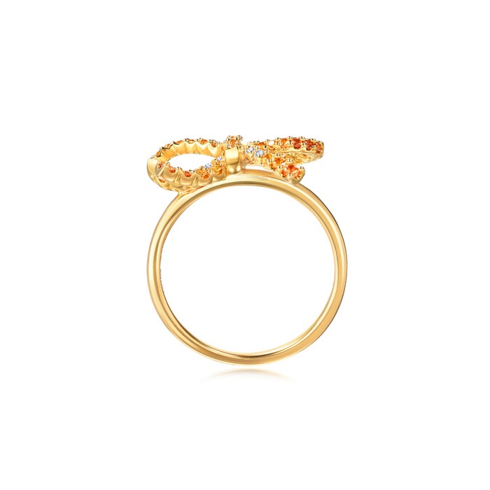 18K黃色黃金 戒指 | 周生生珠寶 | 73859R - 5