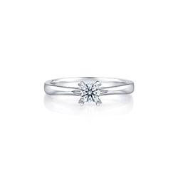 Monogram Infini Engagement Ring, White Gold And Diamond - Categories