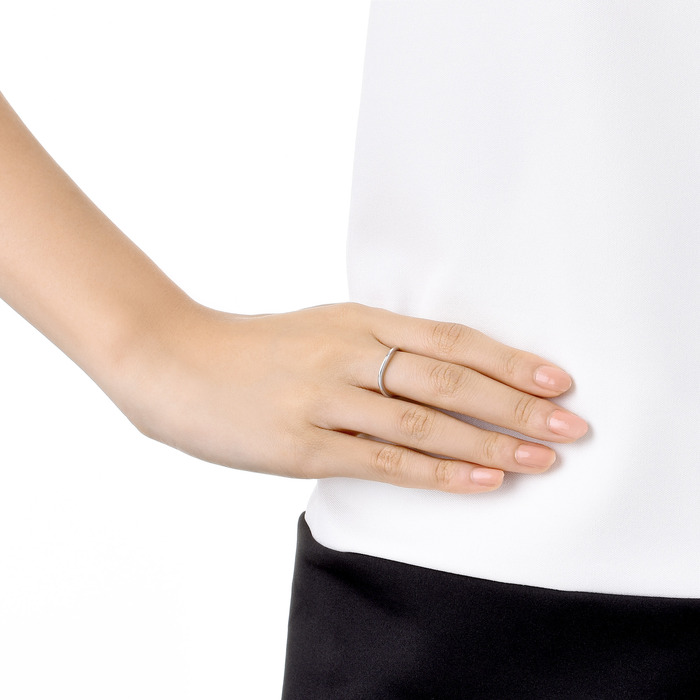 18K White Gold Ring | Chow Sang Sang Jewellery | Daily Luxe | 88377R - 2