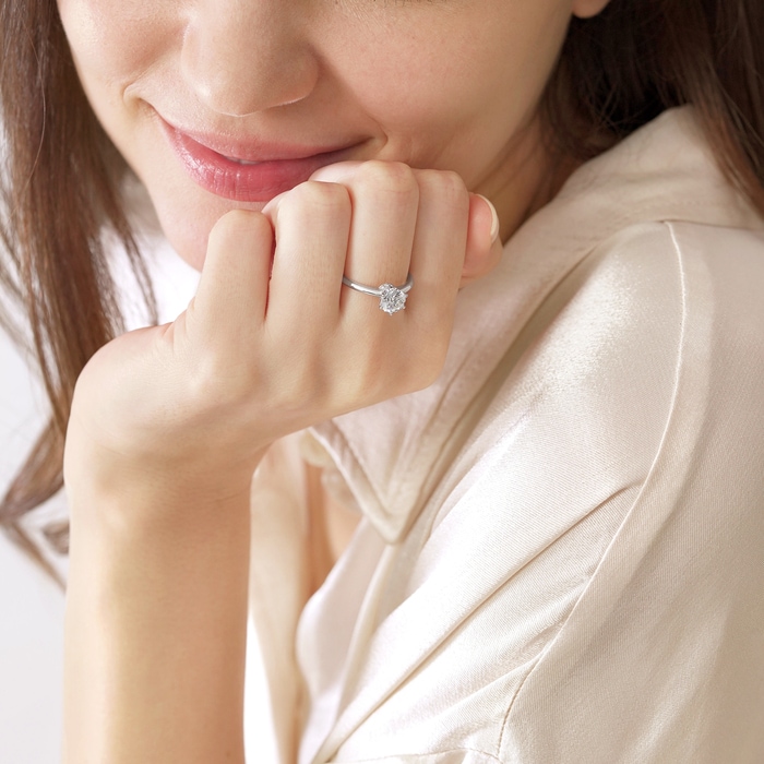 18K白色黄金 戒指 | 周生生珠寶 | 90147R - 2