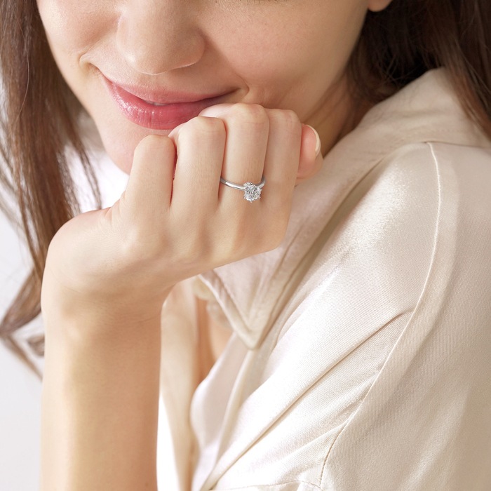 18K白色黄金 戒指 | 周生生珠寶 | 90147R - 2