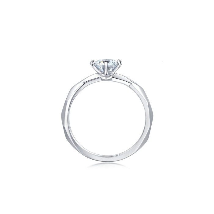 18K White Gold Ring | Chow Sang Sang Jewellery | 90245R - 5