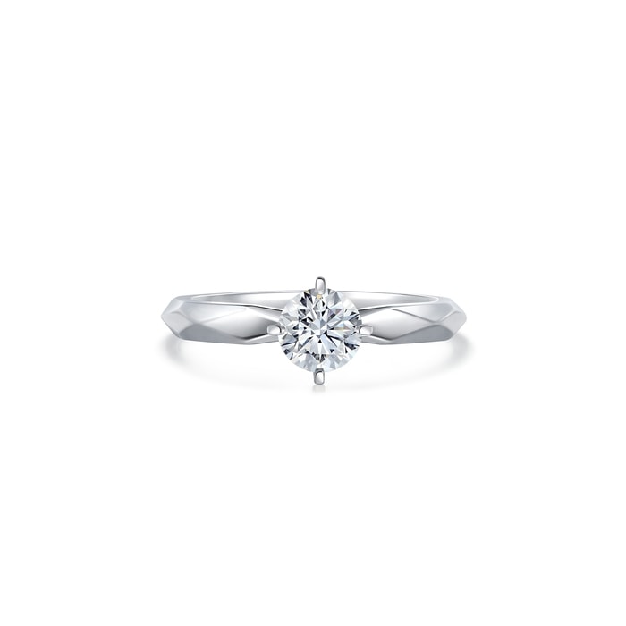 18K White Gold Ring | Chow Sang Sang Jewellery | 90245R - 1