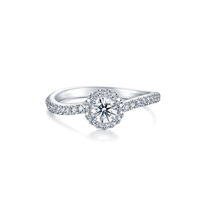 18K White Gold Ring | Chow Sang Sang Jewellery | 90251R - 1