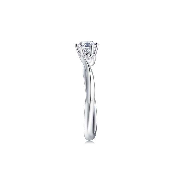 18K White Gold Ring | Chow Sang Sang Jewellery | 90252R - 6