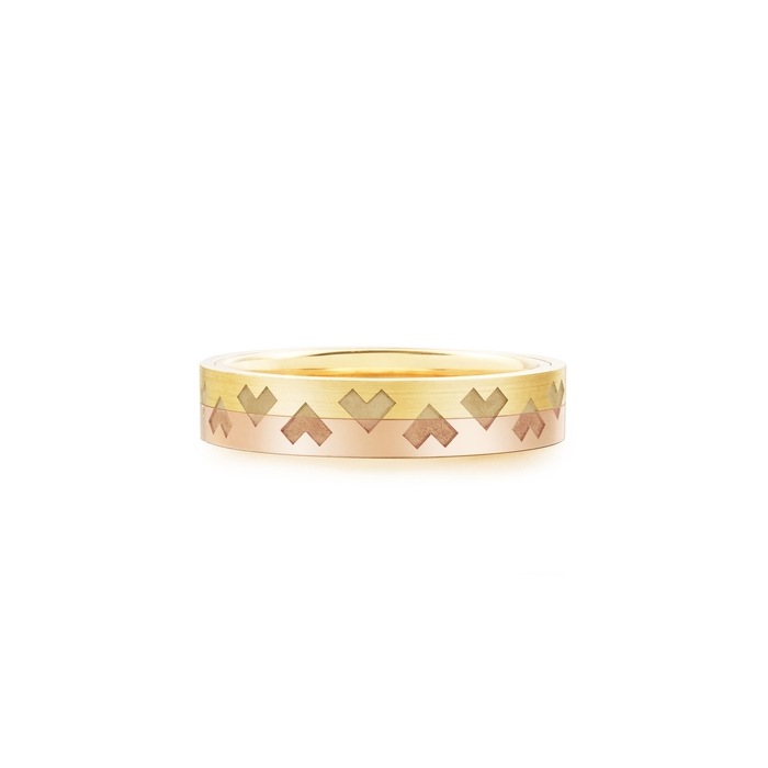 18K Yellow & Rose Gold Ring | Chow Sang Sang Jewellery | 92388R - 2