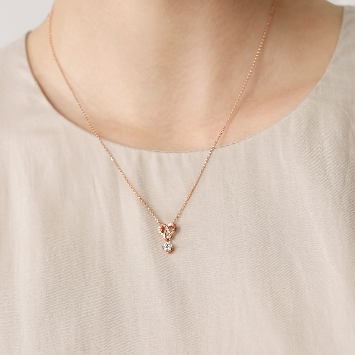 18K Rose Gold Necklace | Chow Sang Sang Jewellery | 91382U - 2